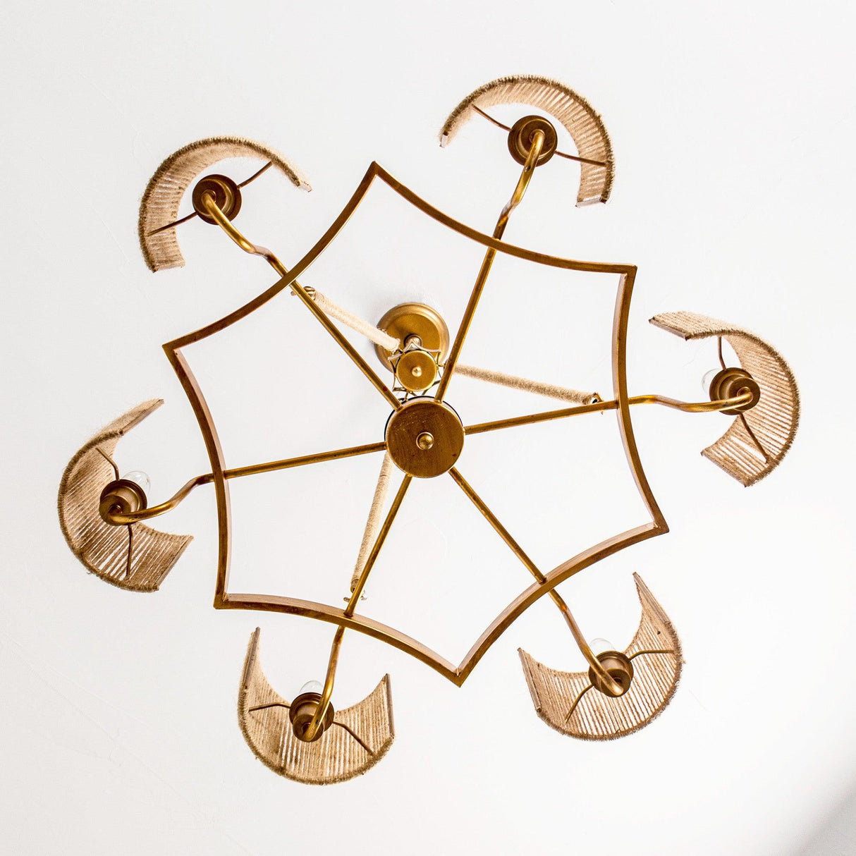 6-Light Farmhouse Bedroom Island Pendant Lighting
