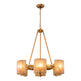 6-Light Farmhouse Bedroom Pendant Lighting