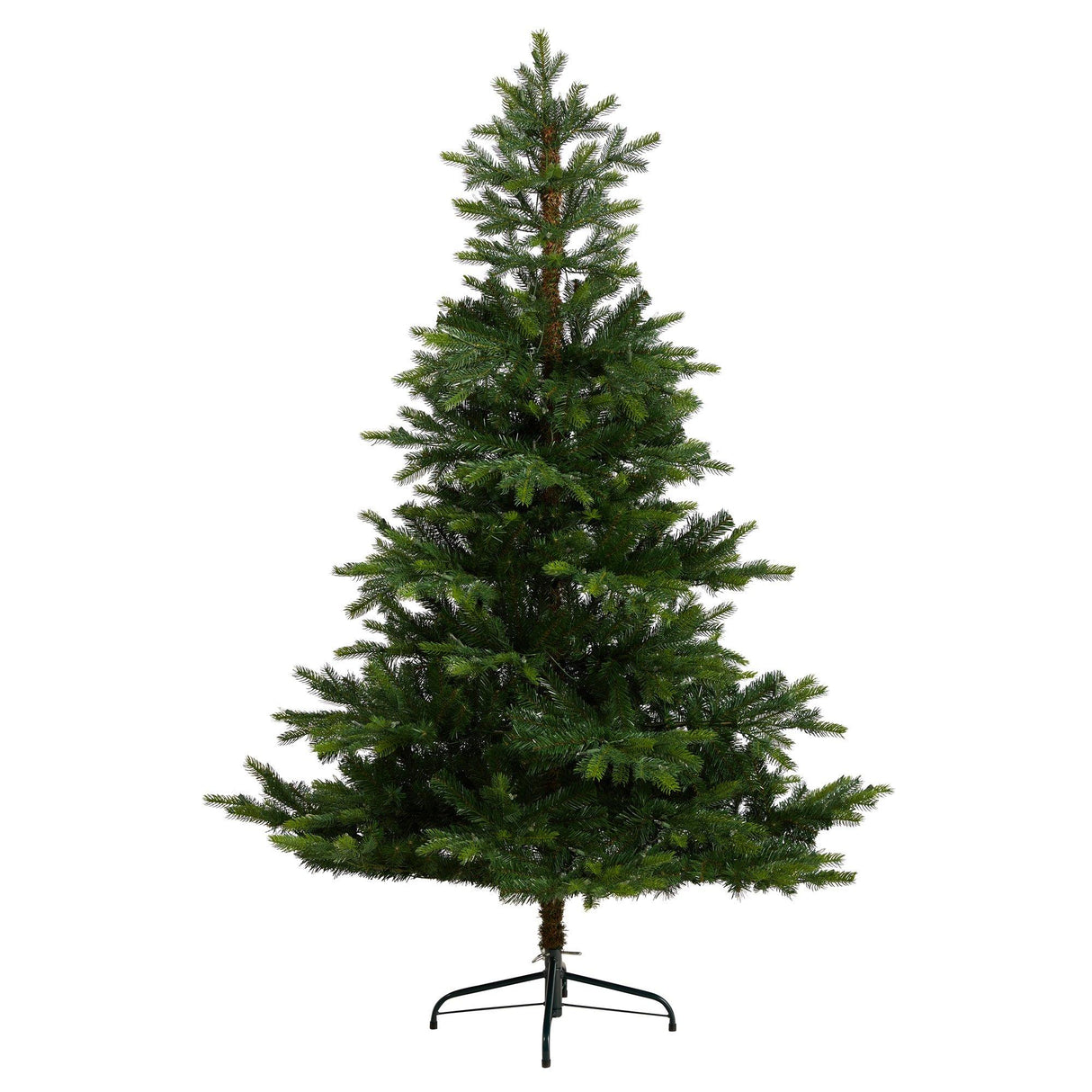 6’ North Carolina Spruce Artificial Christmas Tree with 350 Clear Lights and 631 Bendable Branches