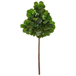 6.5’ Artificial Fiddle Leaf Tree (No Pot)