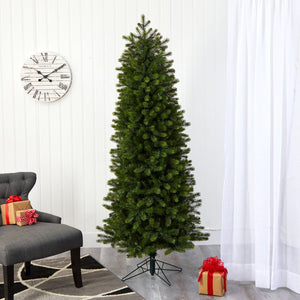 6.5' Slim Colorado Mountain Spruce Artificial Christmas Tree