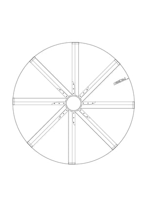 72" Bankston Modern Satin Nickel DC Motor Downrod Mount Ceiling Fan with LED Lighting and Remote Control