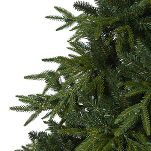 7.5’ Colorado Mountain Fir “Natural Look” Artificial Christmas Tree with 600 Clear LED Lights and 3048 Bendable Branches