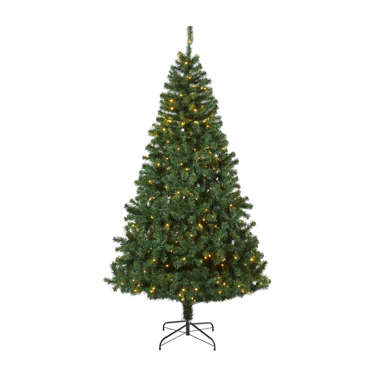 7.5' Northern Tip Pine Artificial Christmas Tree with 400 Clear LED Lights