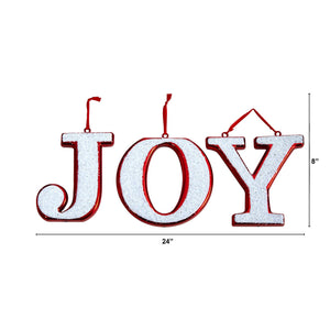 8.5” JOY Holiday Deluxe Shatterproof Ornament Set