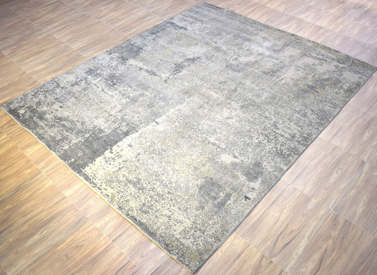 8'x 10' Rug | Modern Handmade Wool & Viscose Area Rug | The Rug Décor | TRD10095810