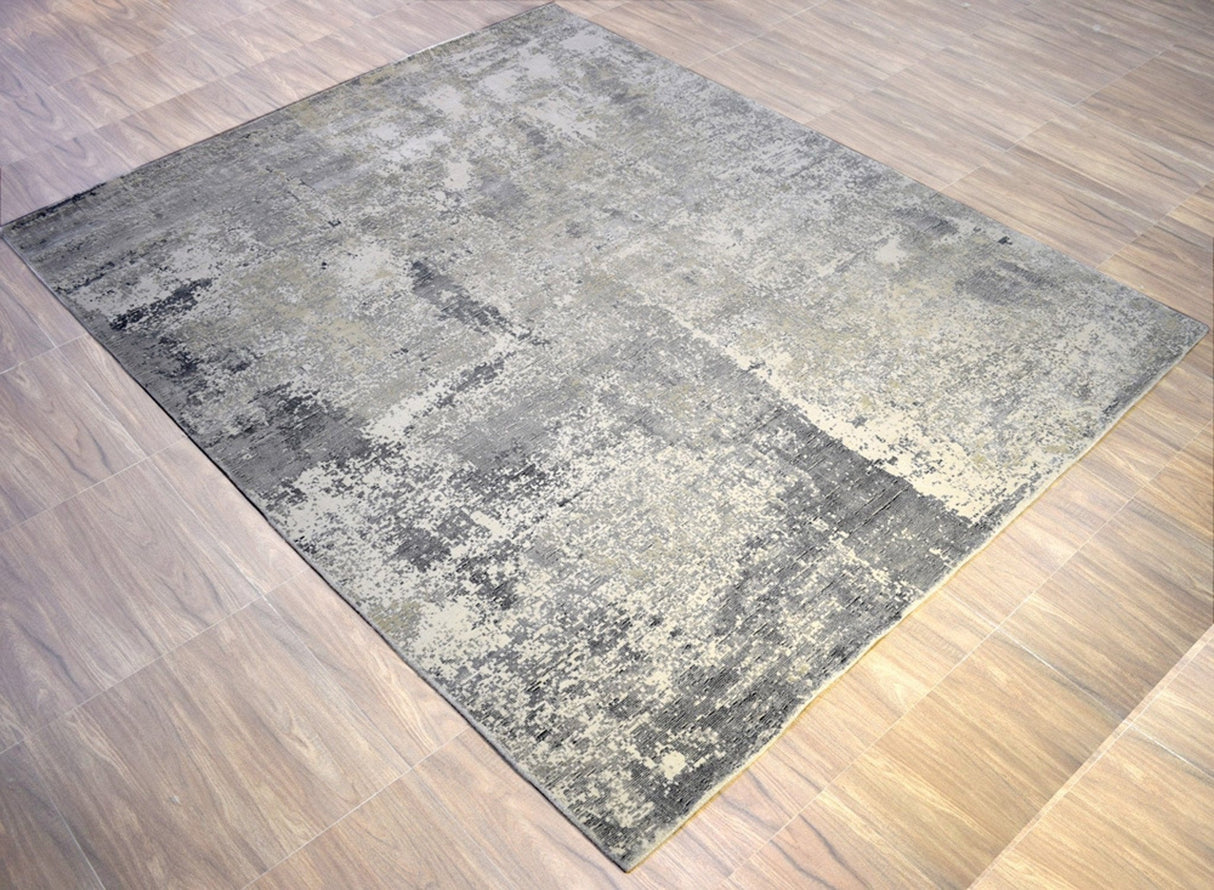 8'x 10' Rug | Modern Handmade Wool & Viscose Area Rug | The Rug Décor | TRD10095810