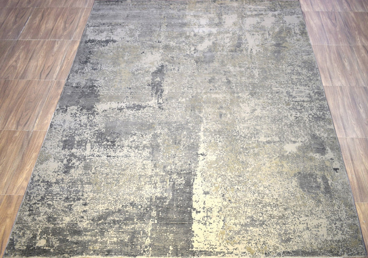 8'x 10' Rug | Modern Handmade Wool & Viscose Area Rug | The Rug Décor | TRD10095810