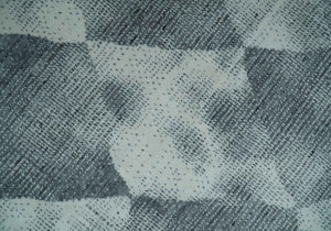 8x10 Ivory, Silver and Gray Modern Geometrical Handmade Art Silk Area Rug