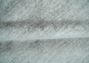 8x10 Ivory and Silver Blended Hand Loomed Modern Scandinavian Art Silk Area Rug