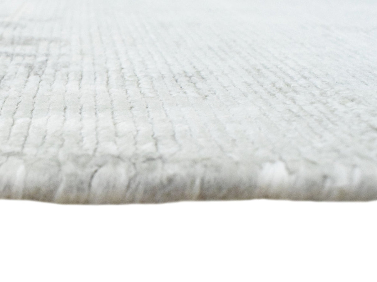 8x10 Rug, Abstract Blue and Gray Rug made with Viscose Art Silk, Living, Dinning and Bedroom Rug | TRD0090AR810