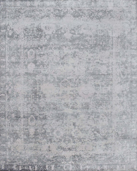 8x10 Rug | Modern Handmade Bamboo Silk Area Rug | TRD1695810