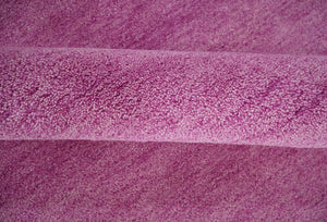 8x10 Solid Purple Woolen Hand Tufted wool area Rug