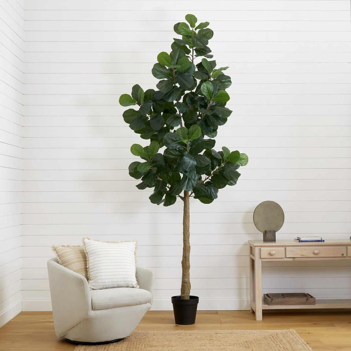 9’ Artificial Fiddle Leaf Fig Tree