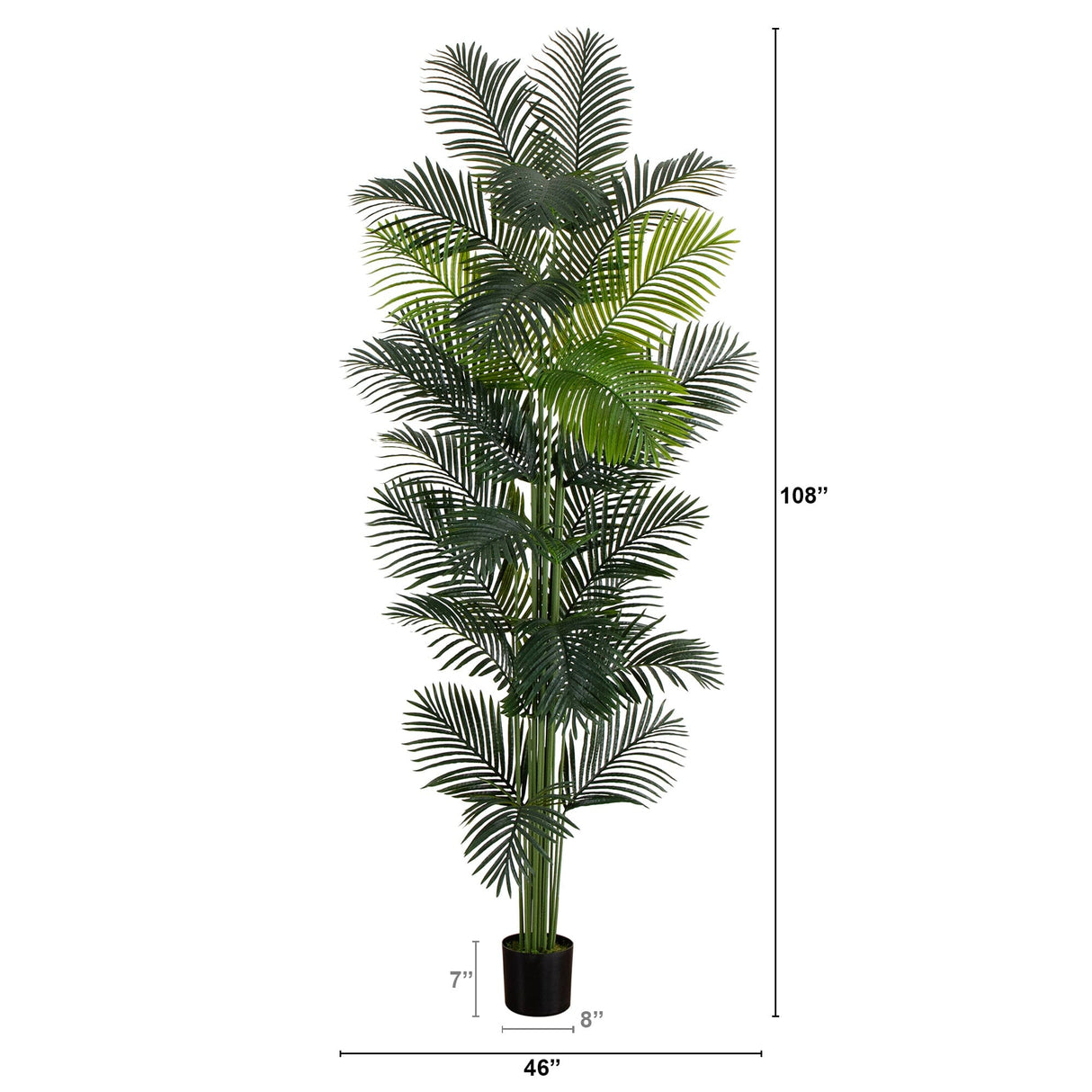 9’ Artificial Paradise Palm Tree