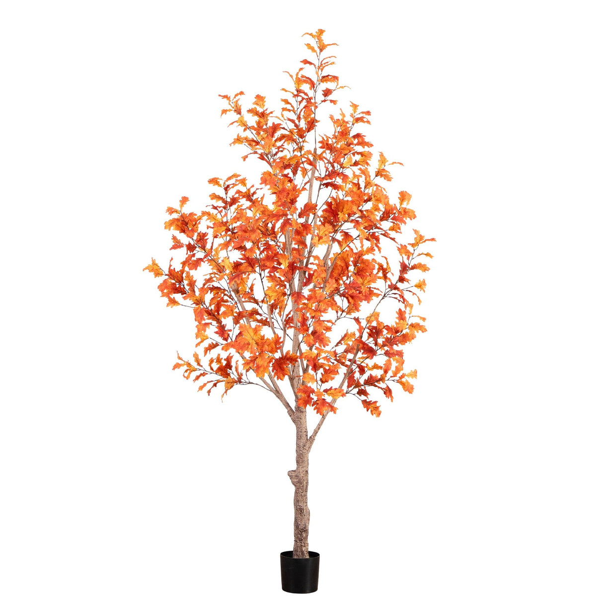 9’ Autumn Oak Artificial Fall Tree