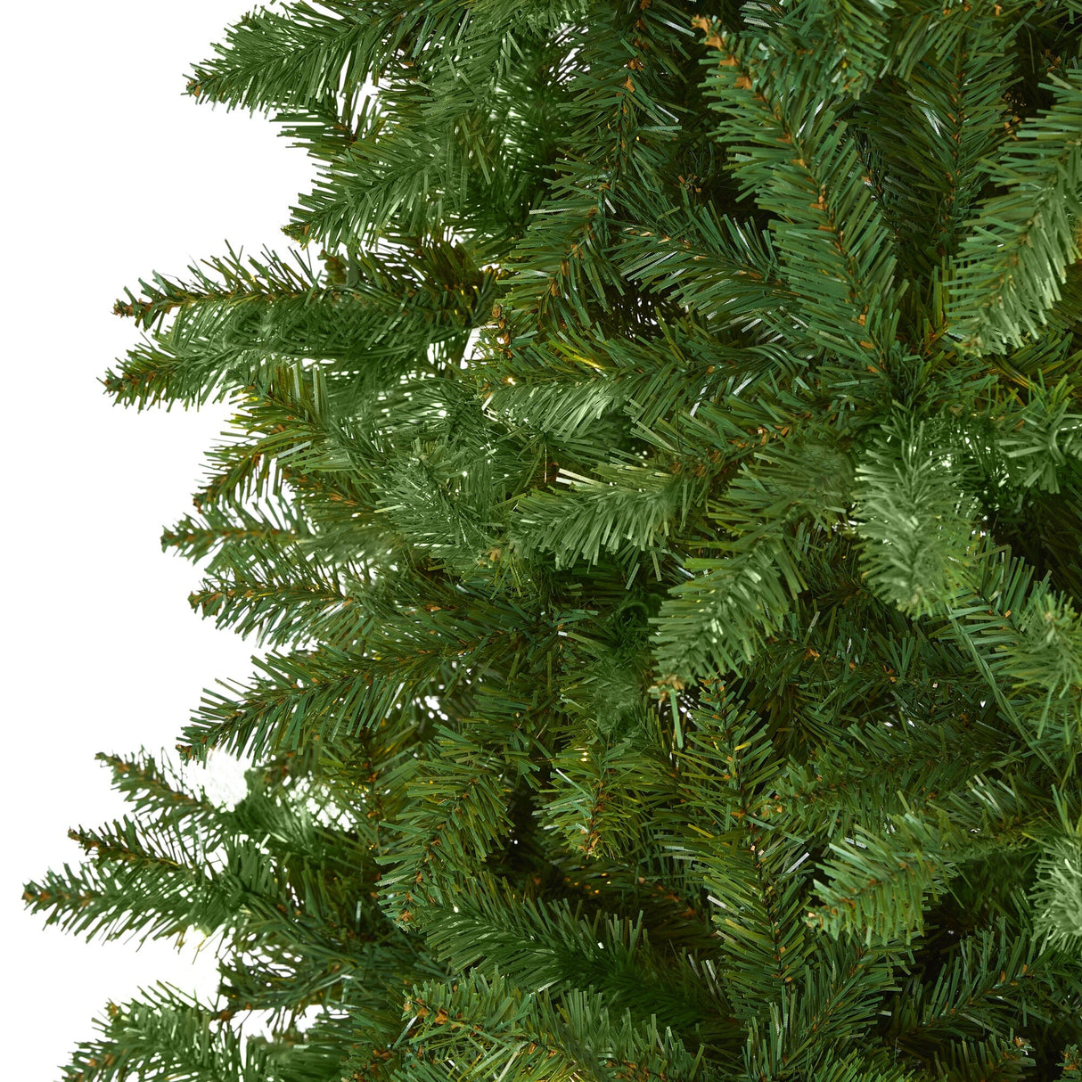 9’ Slim Green Mountain Pine Artificial Christmas Tree with 1860 Bendable Branches