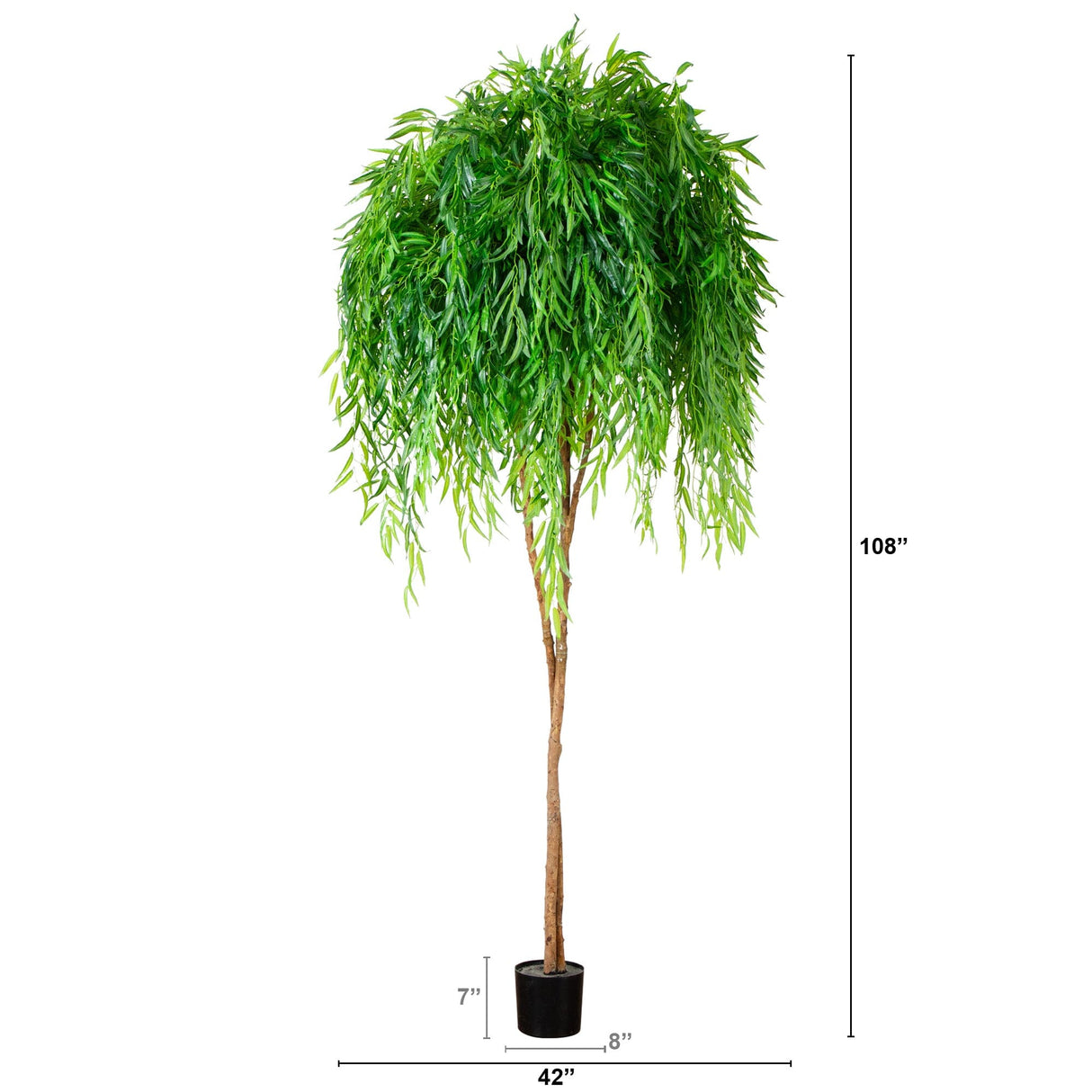 9’ Willow Artificial Tree (Real Touch)