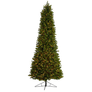 9.5' Slim Colorado Mountain Spruce Artificial Christmas Tree