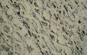 9x12 Hand Knotted Beige and Brown Modern Contemporary Southwestern Tribal Trellis Recycled Silk Area Rug | OP18