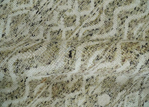 9x12 and 10x14 Hand Knotted Ivory, Beige and Brown Modern Contemporary Southwestern Tribal Trellis Recycled Silk Area Rug | OP28