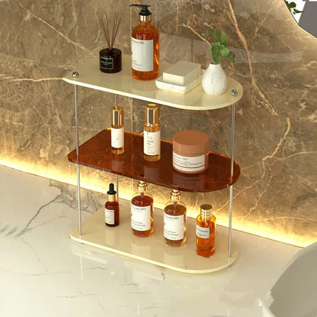 Luxury Perfume Storage Holder Home Tabletop Shampoo Shelf by EllureDecor