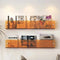 Acrylic Wall-Mounted Magazine Shelf