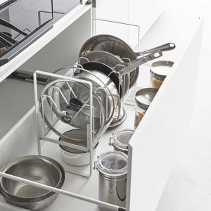 Adjustable Pots and Pans Organizer - Steel