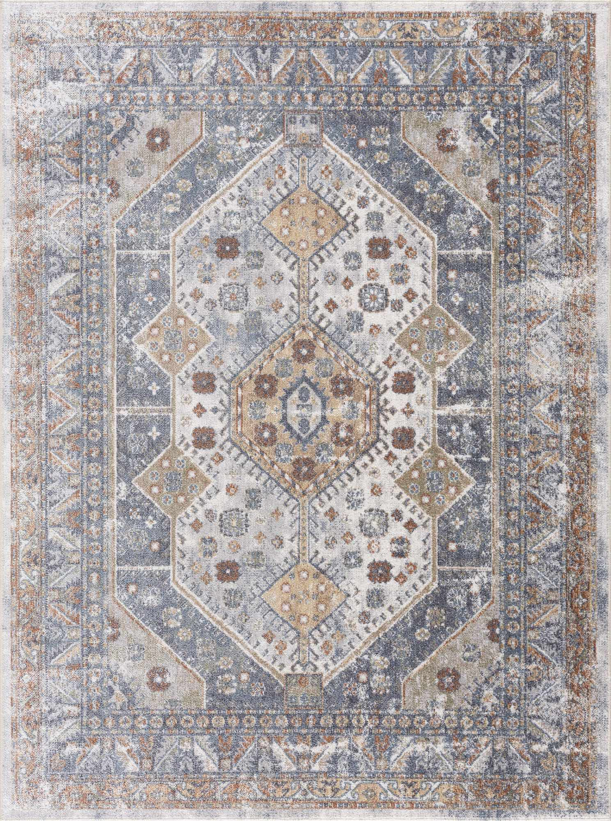 Afya Flat Pile Washable Rug