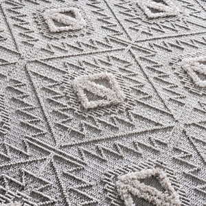 Agoo High-Low Pile Rustic Rug