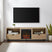 Amara Rattan Fireplace TV Console Stand