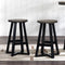 Amaris Wood Bar Stool, Set of 2