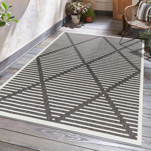 Anah Black Durable Rug