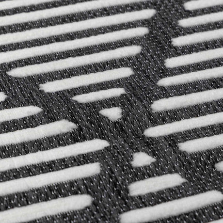 Anah Black Durable Rug