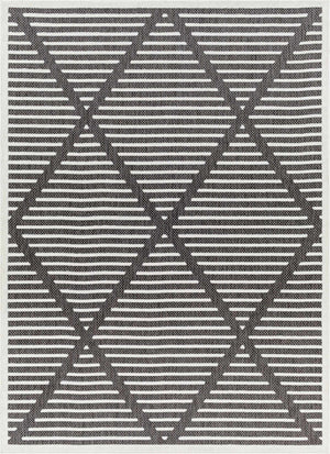Anah Black Durable Rug