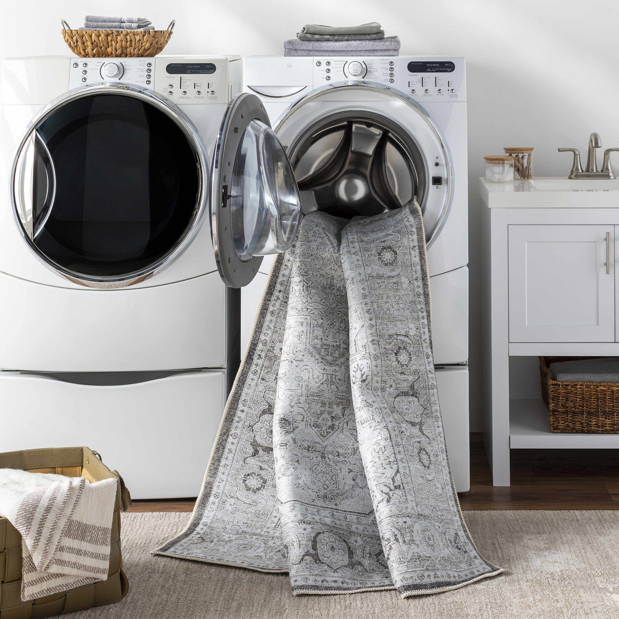 Anzu Washable Washable Rug - Clearance