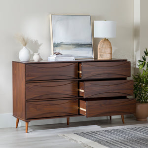 Arlo Solid Wood Mid-Century Modern Dresser