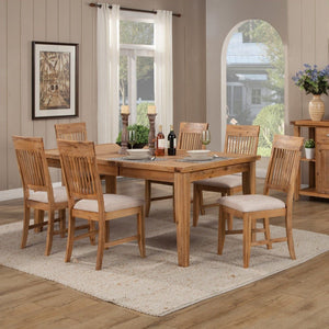 Aspen Extension Dining Table, Antique Natural