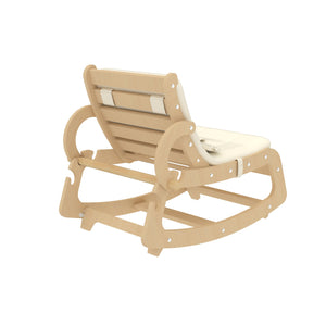 Avenlur Hemlock Wooden Baby Rocker – Soothing Infant Sleeper for Newborns