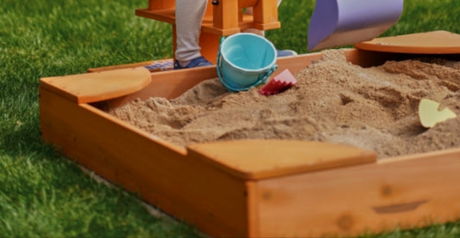 Avenlur Wooden Sandbox – Perfect Match for Our Excavator
