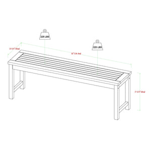 Azura Outdoor Patio 4-Piece Dining Set