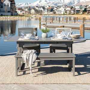 Azura Outdoor Patio 4-Piece Dining Set