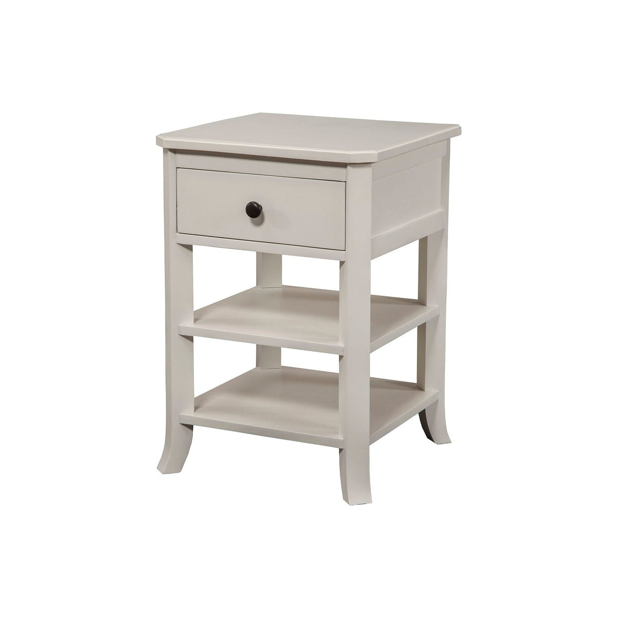 Baker Nightstand, White