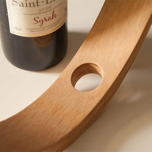 Bamboo Wine Bottle Rack