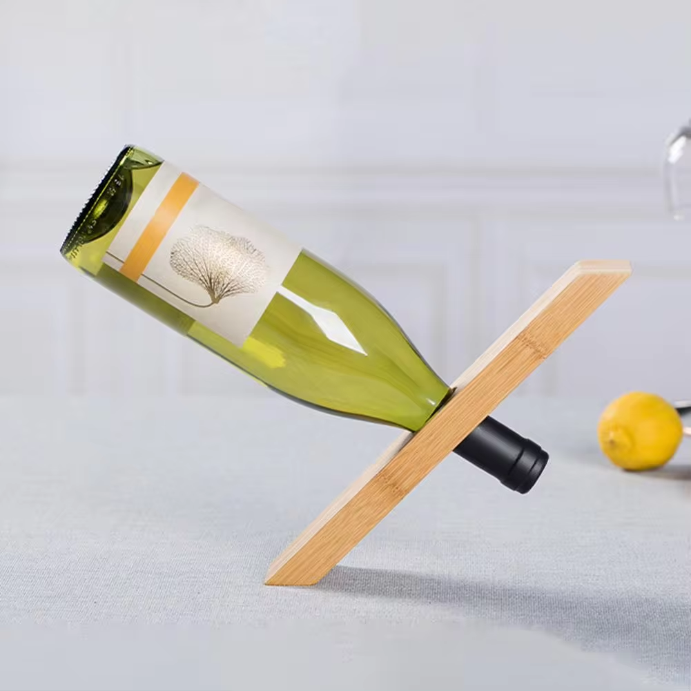 Bamboo Wine Bottle Rack