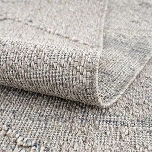Baqer Taupe & Gray Textured Performance Rug - Clearance