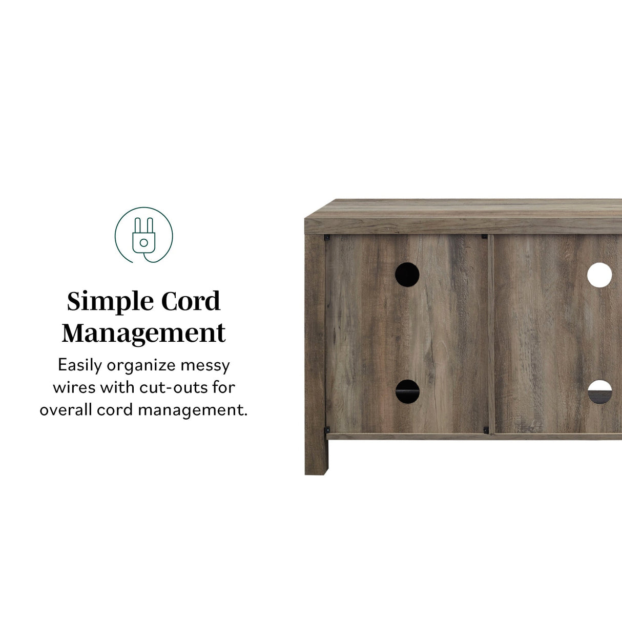 Barn Door TV Stand