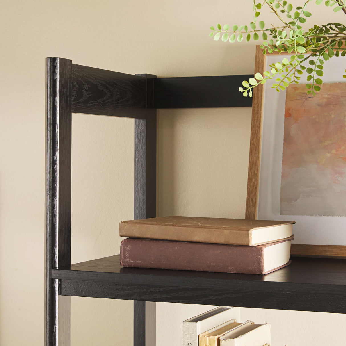 Bayard Modern Reeded Wide Bookshelf