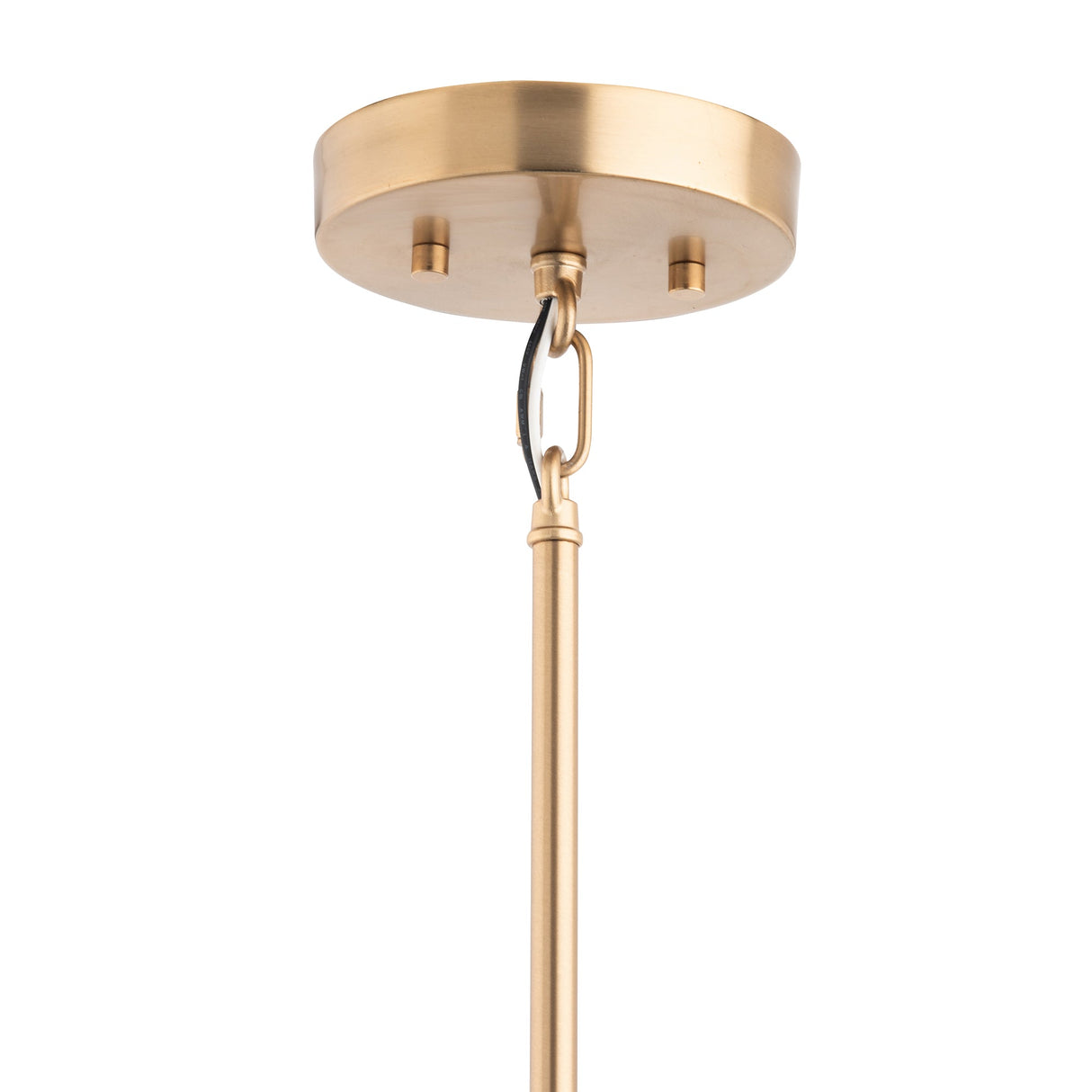 Beacon 1-Light Modern Gold & Black Pendant Light