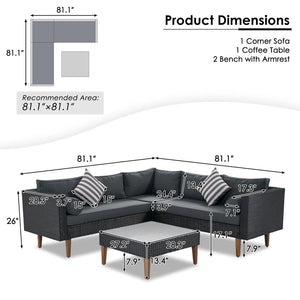 Becket Outdoor Sofa Set